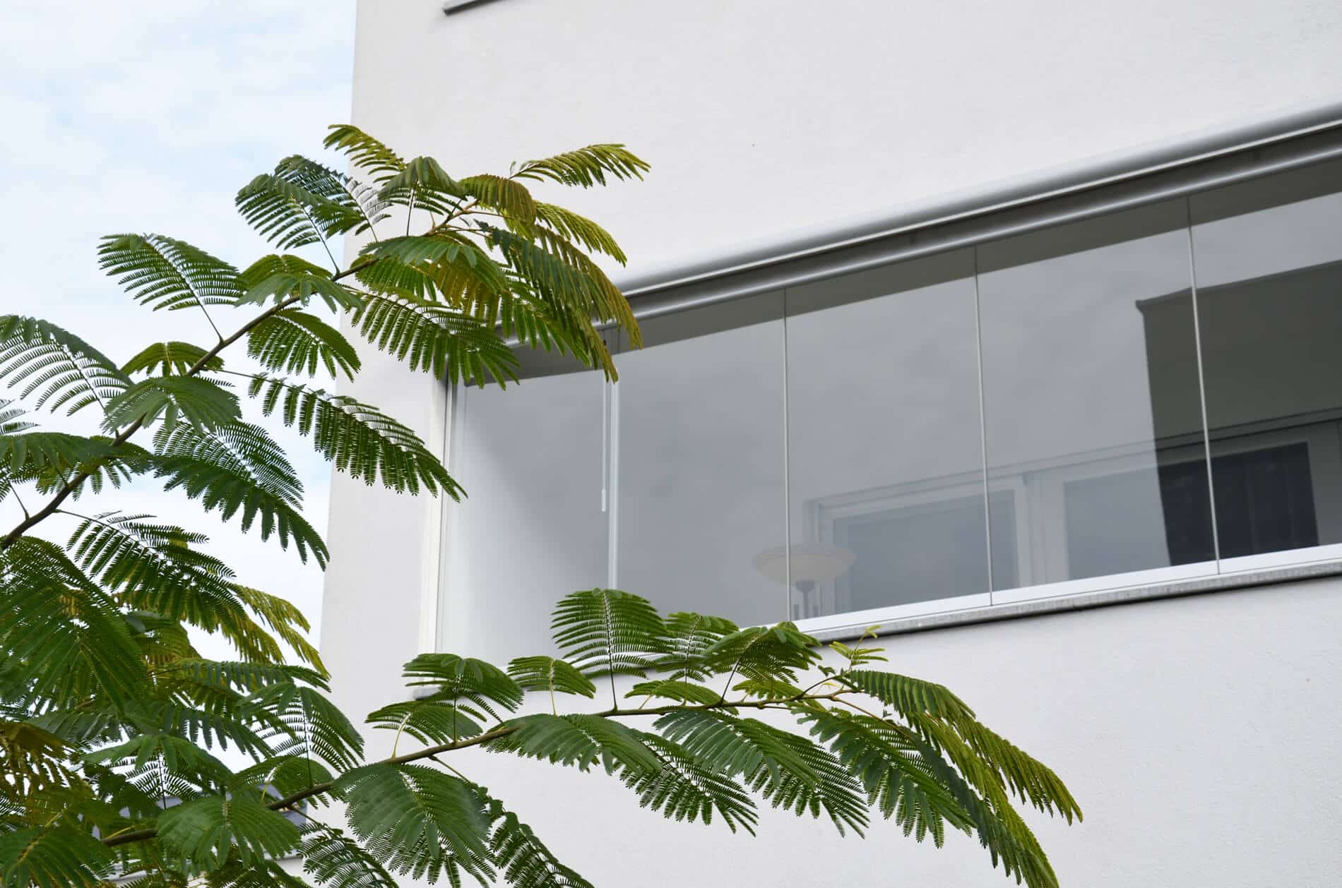 Balkon Faltelemente