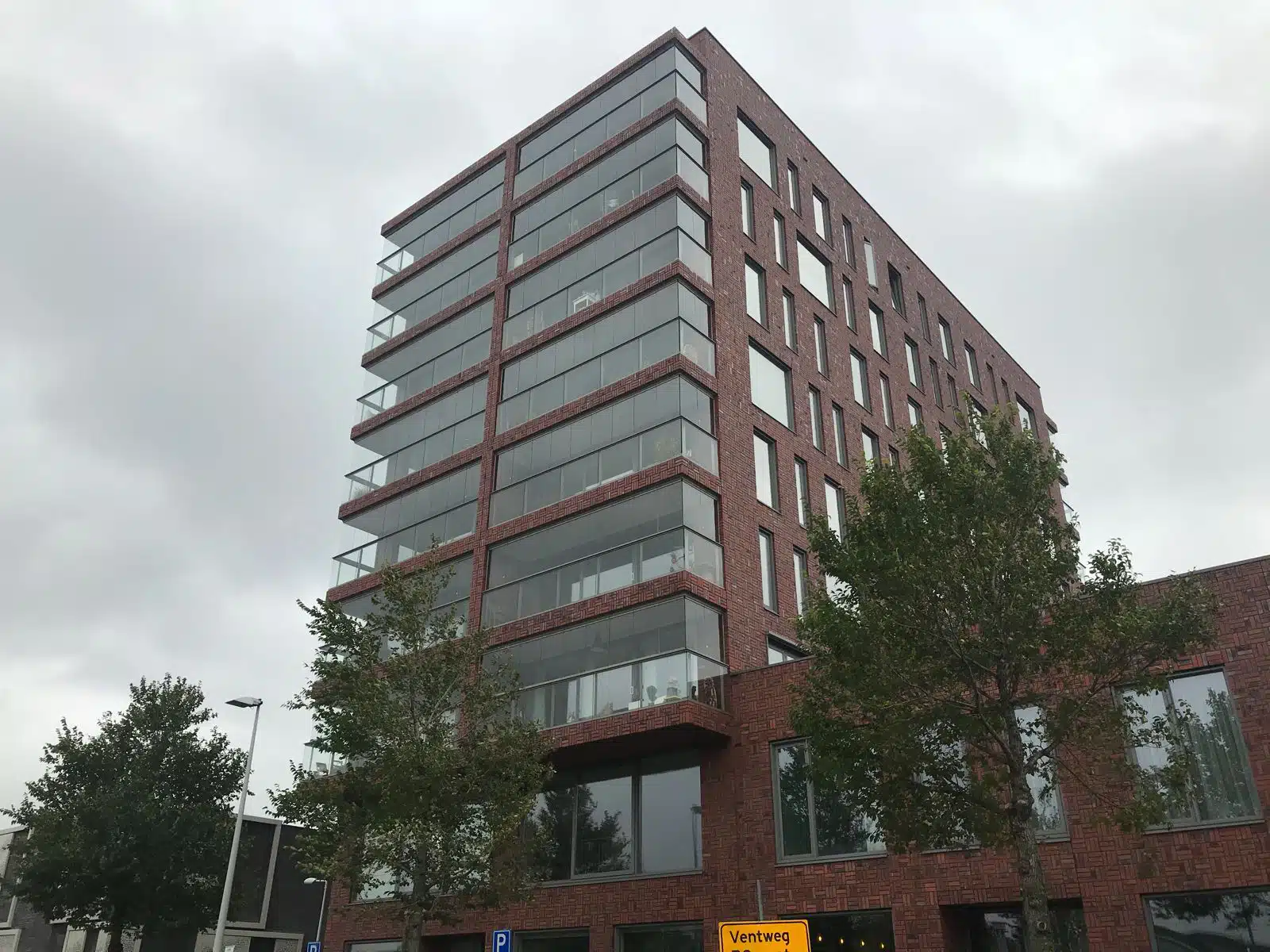 Balkon Glas Schiebe-Klapp Fenster