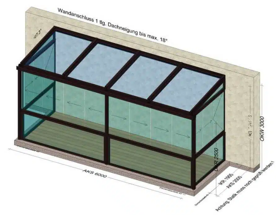 Balkon und Wintergarten