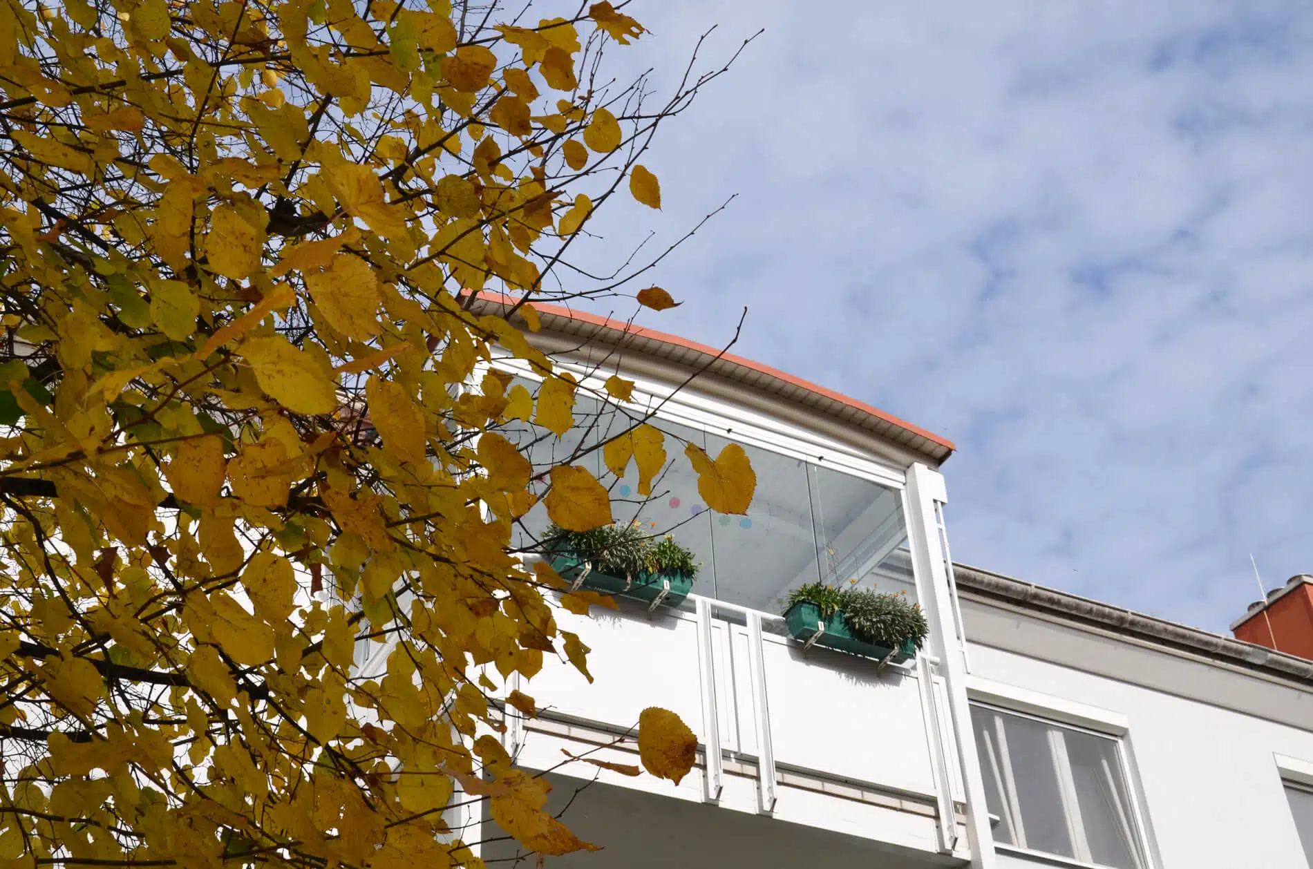 Balkon wetterfest machen