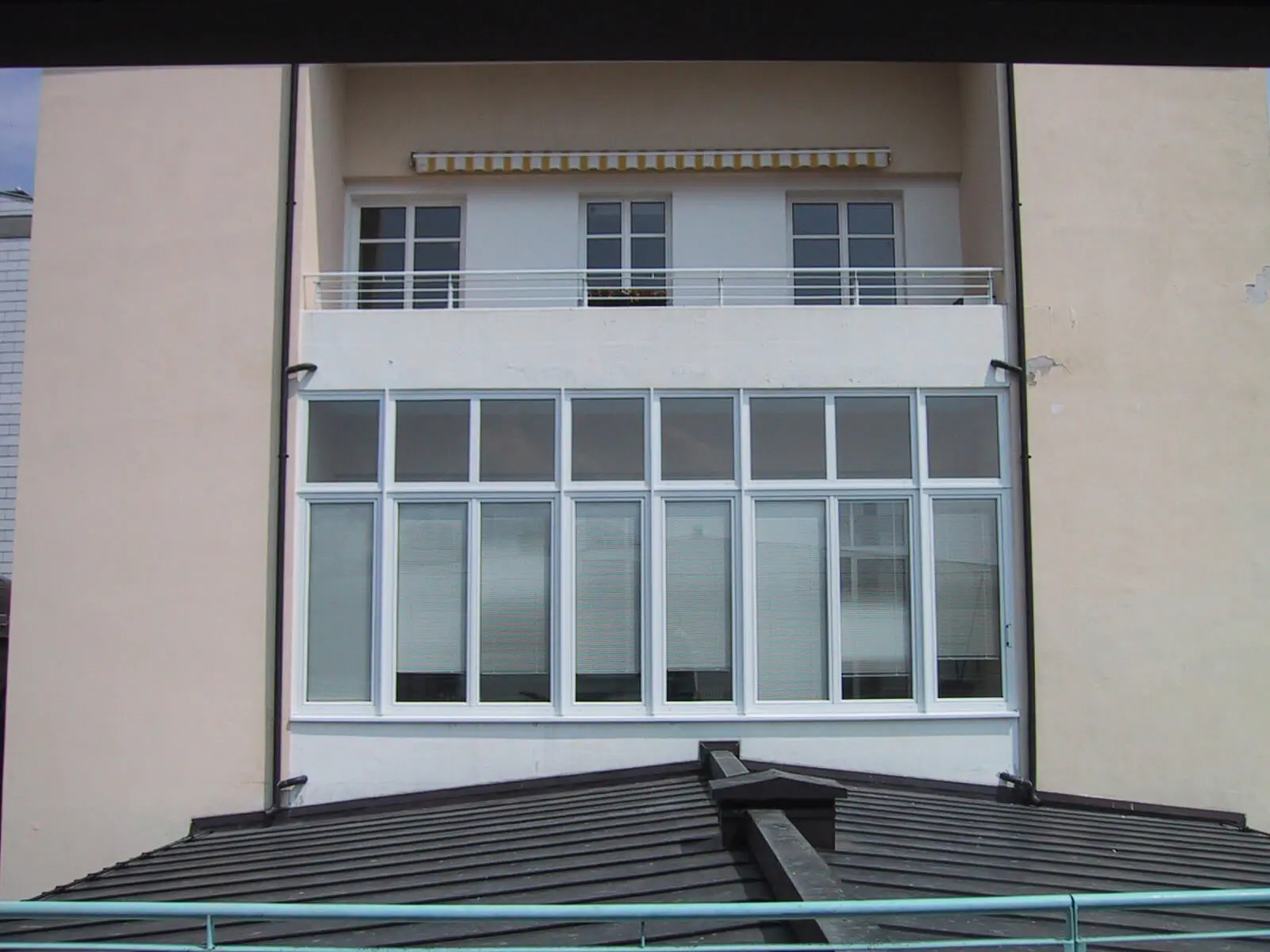 Balkonverbau mit Dreh-Kipp Fenster