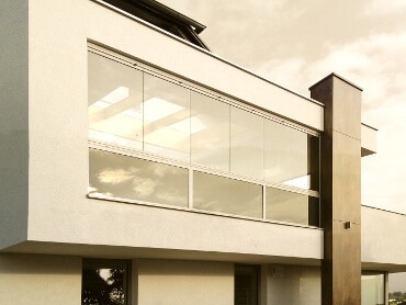 Balkonverglasung Sunflex faltbar