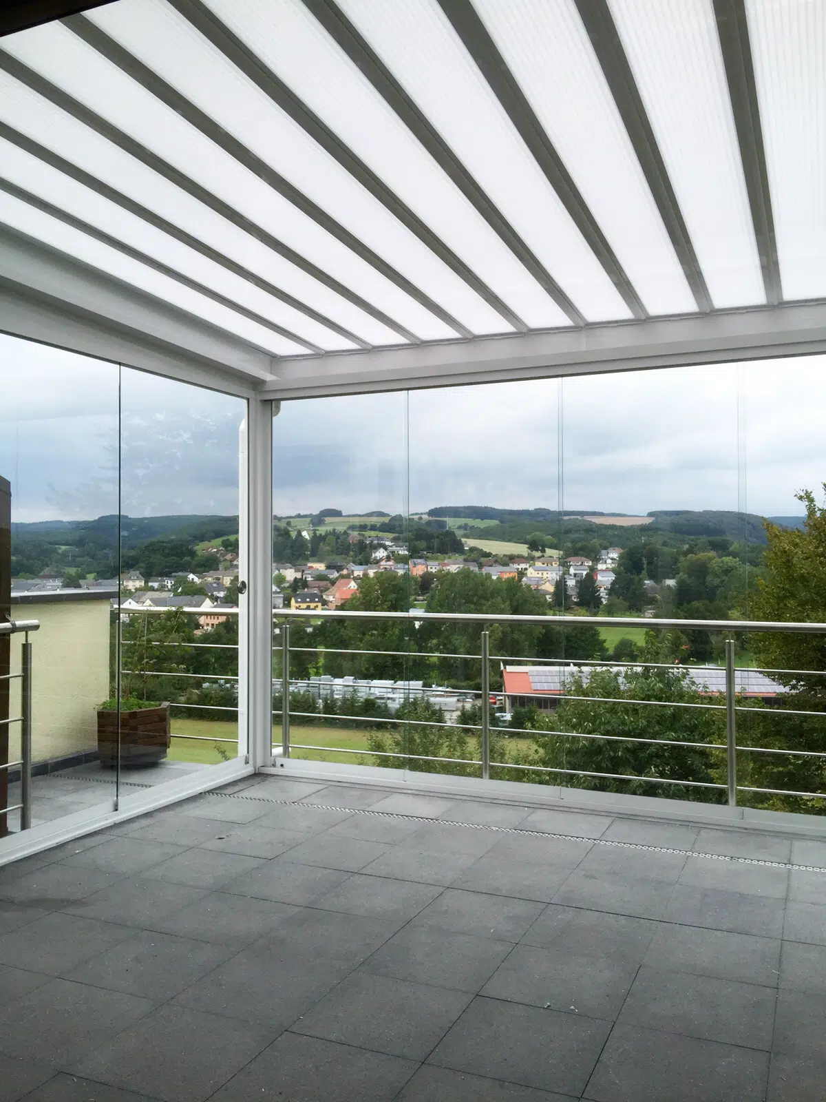 Balkonverglasung Wintergarten Oberösterreich