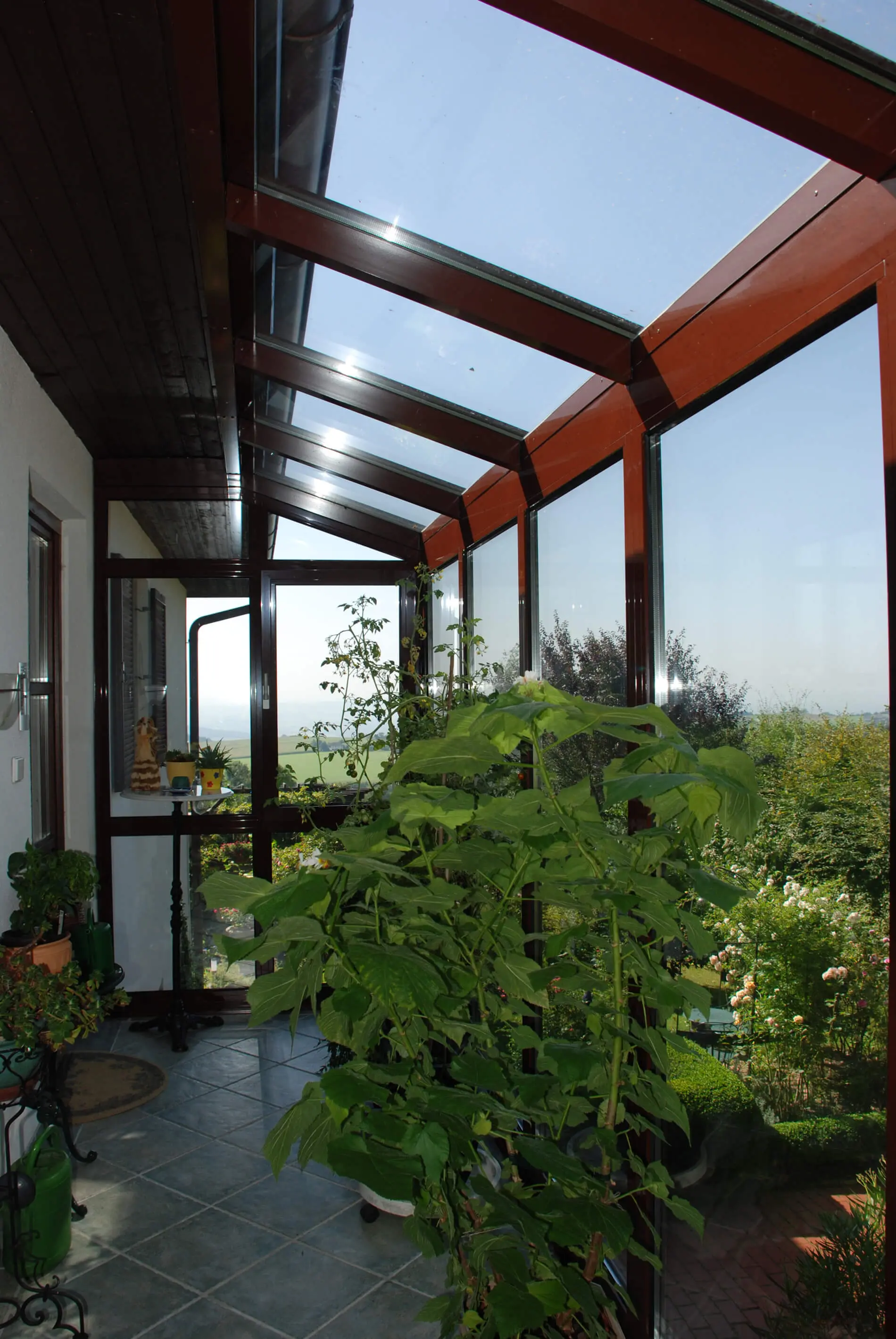 Balkonverglasung Wintergarten