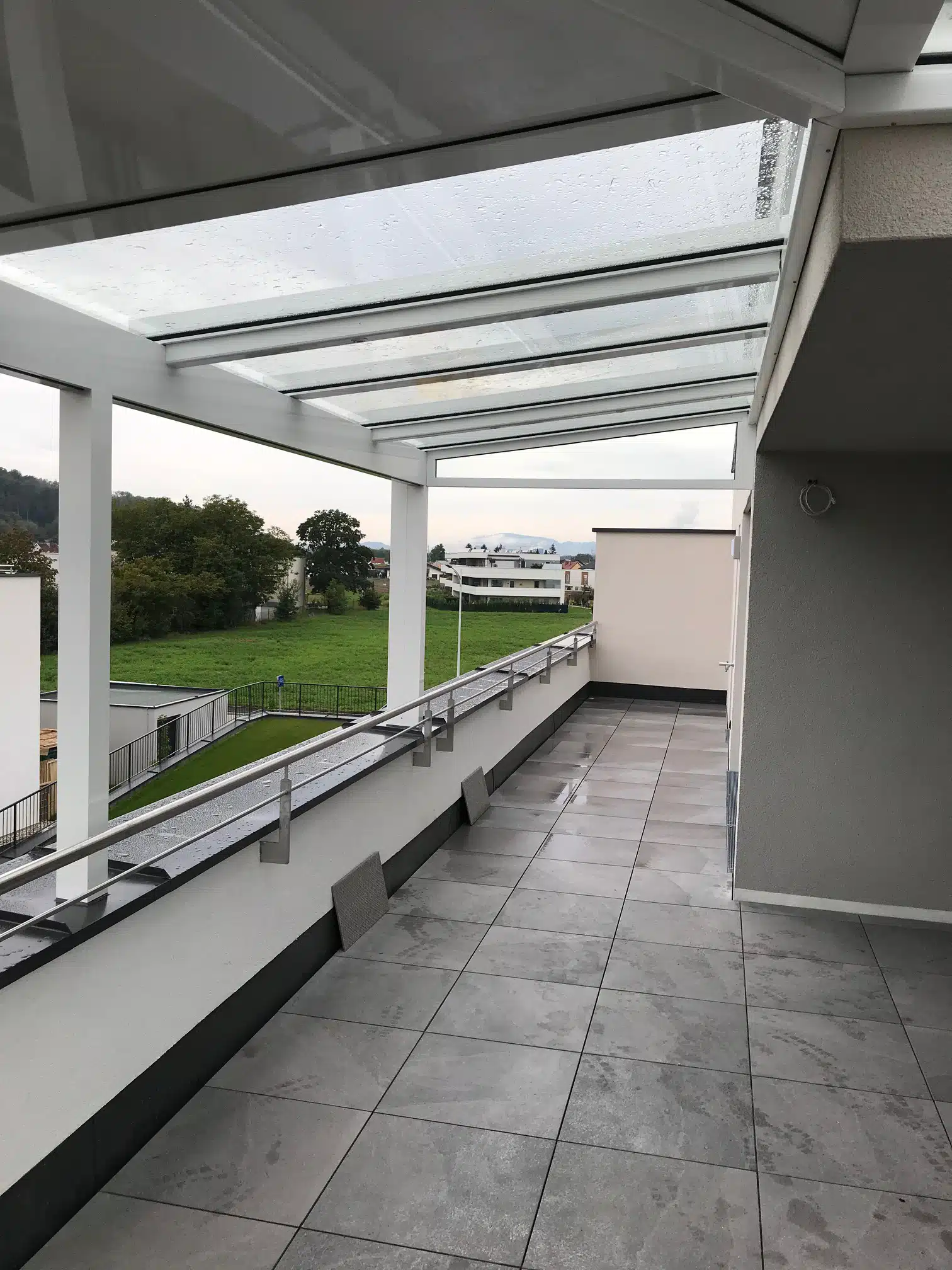 Dachterrassenwohnung mit Glasdach von Schmidinger