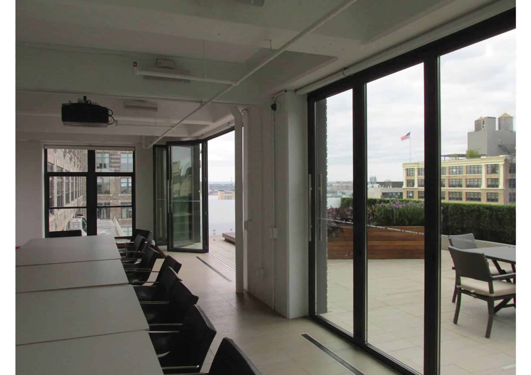Faltschiebetür Terrasse Aluminium Sunflex