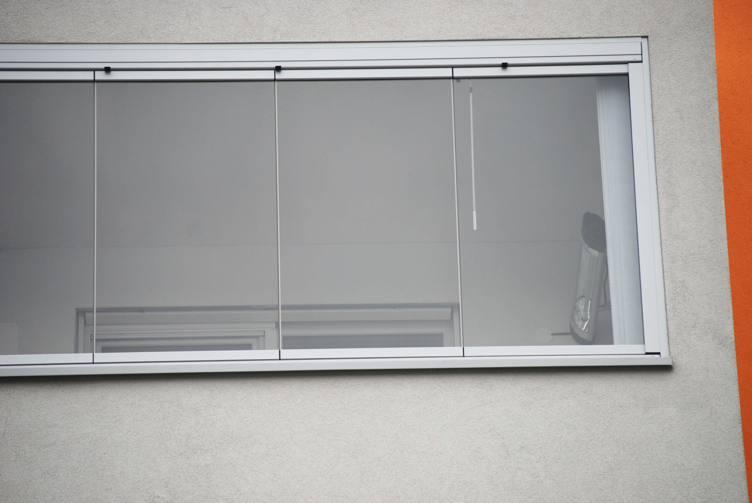 Glas faltbar rahmenlos
