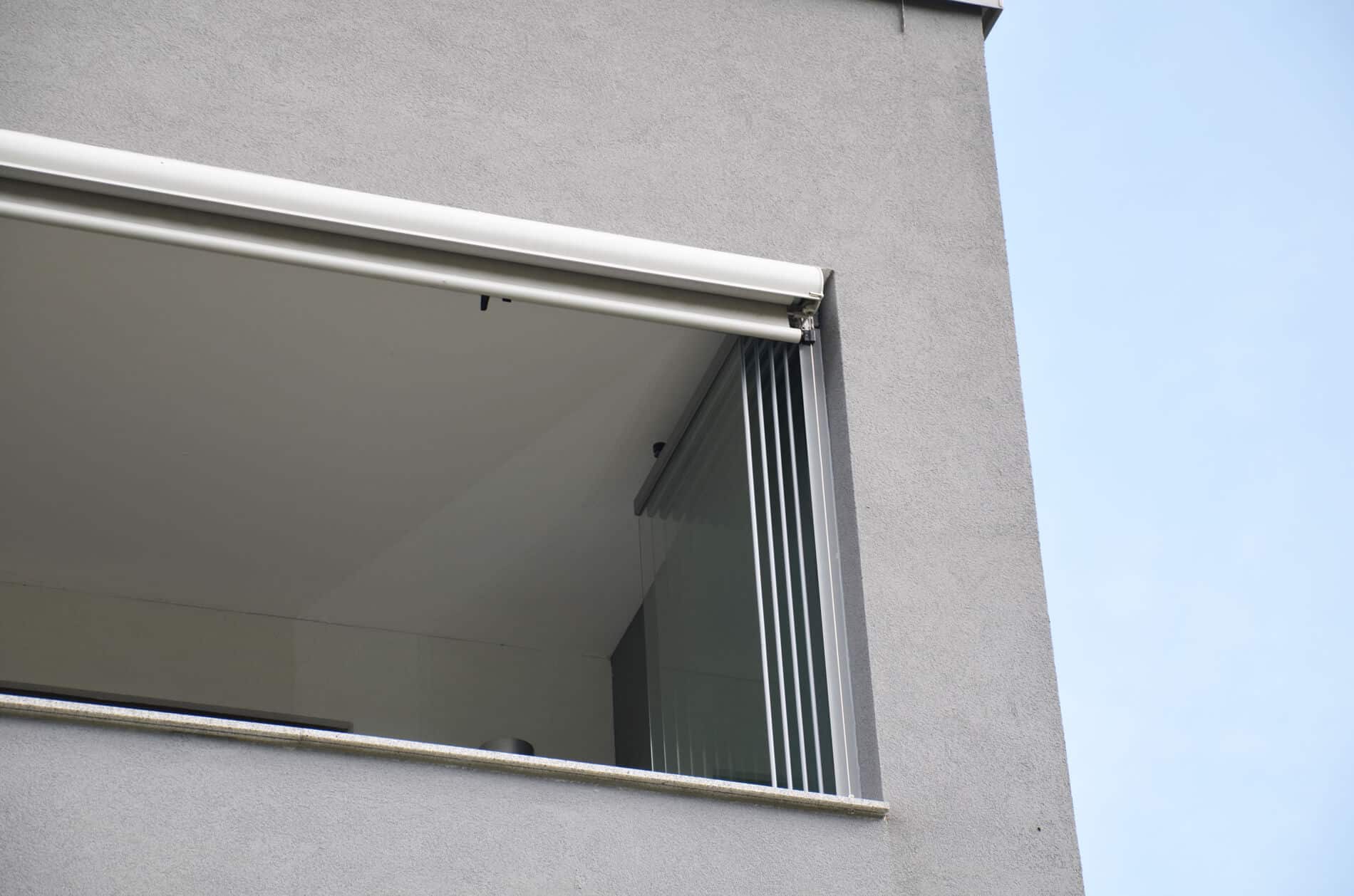 Glas Faltwand Detail