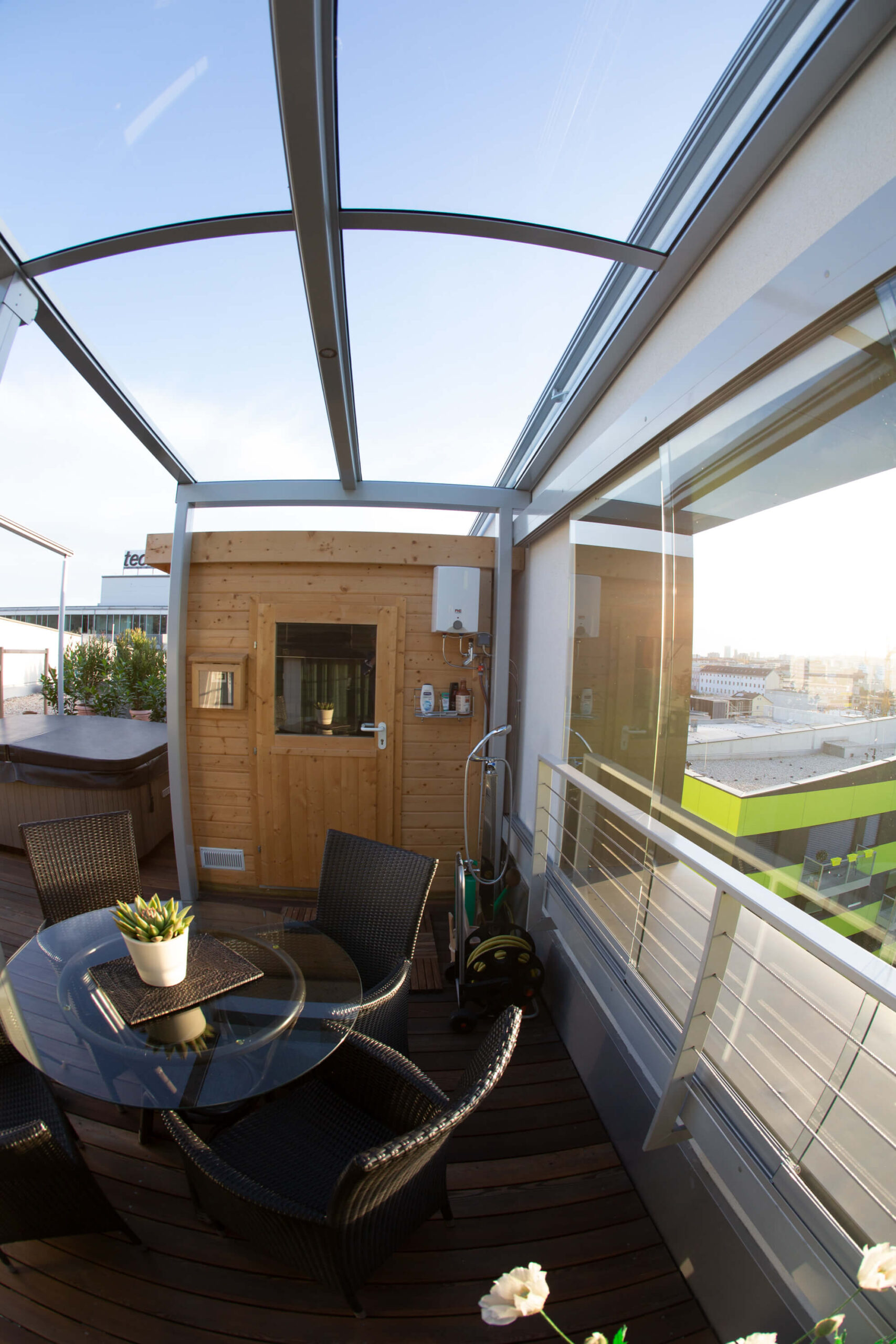 Glasdachsysteme Aluminium Glas