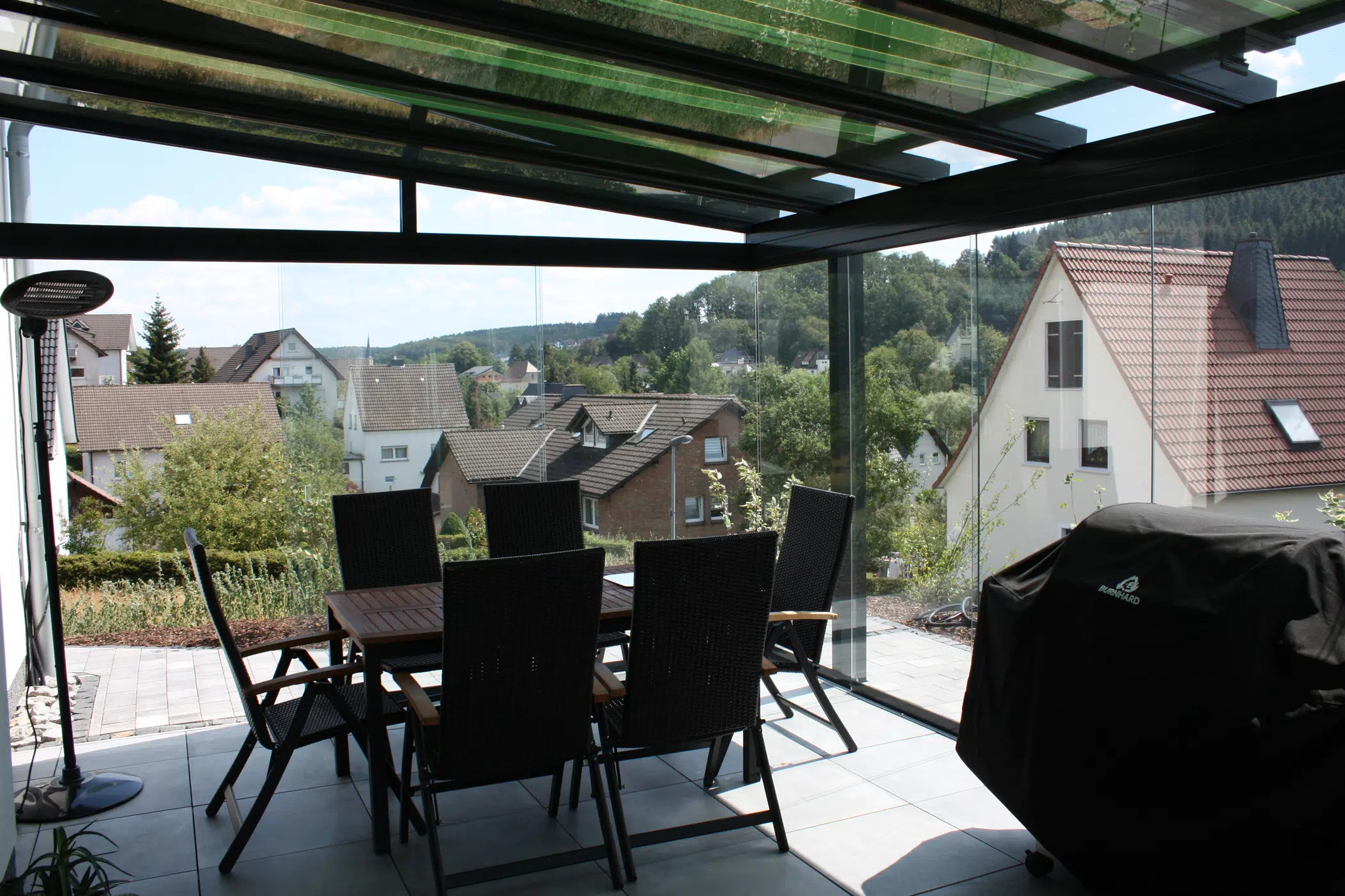 Glasdächer für Terrassen Maßanfertigung