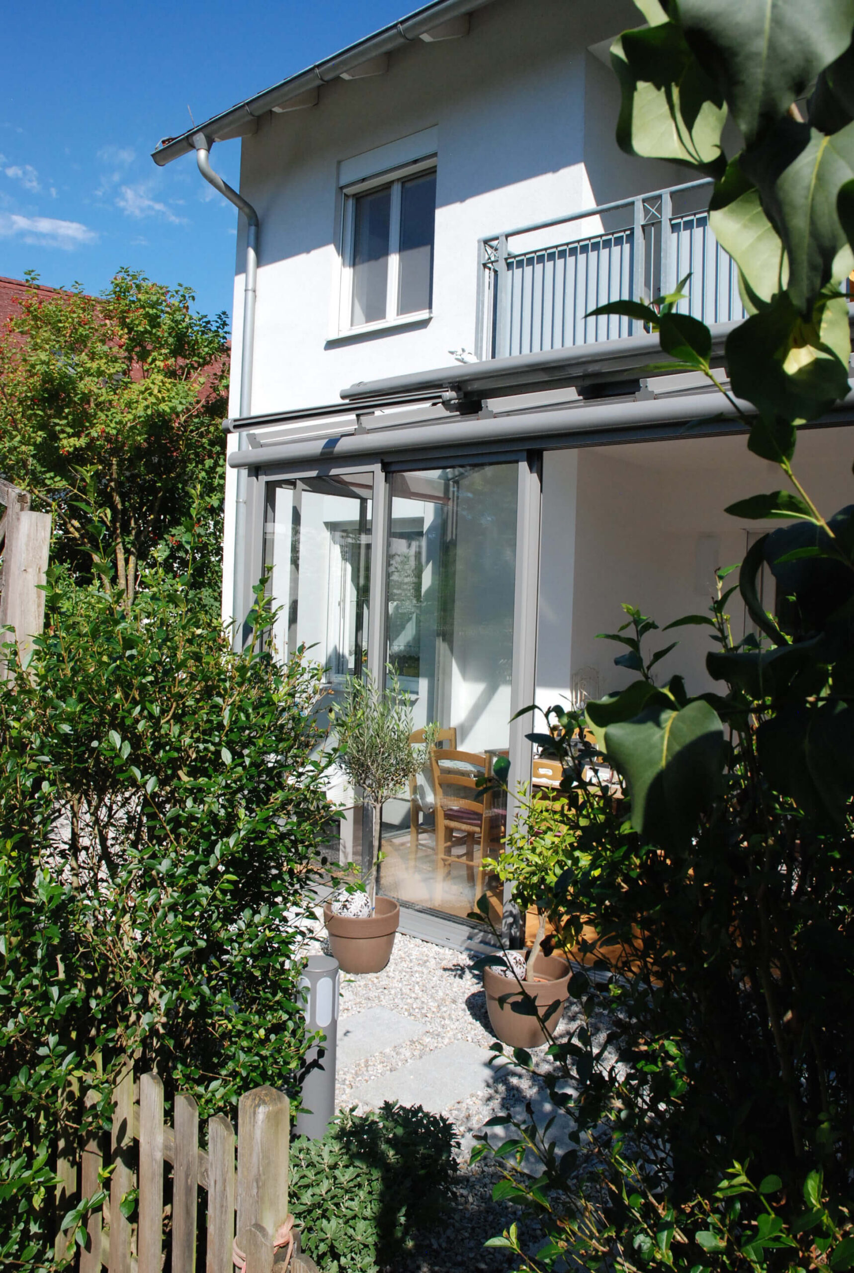 Glasschiebetüren für Terrasse Sommergarten