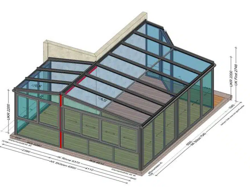 Hochwärmegedämmte Wintergärten nach Maß