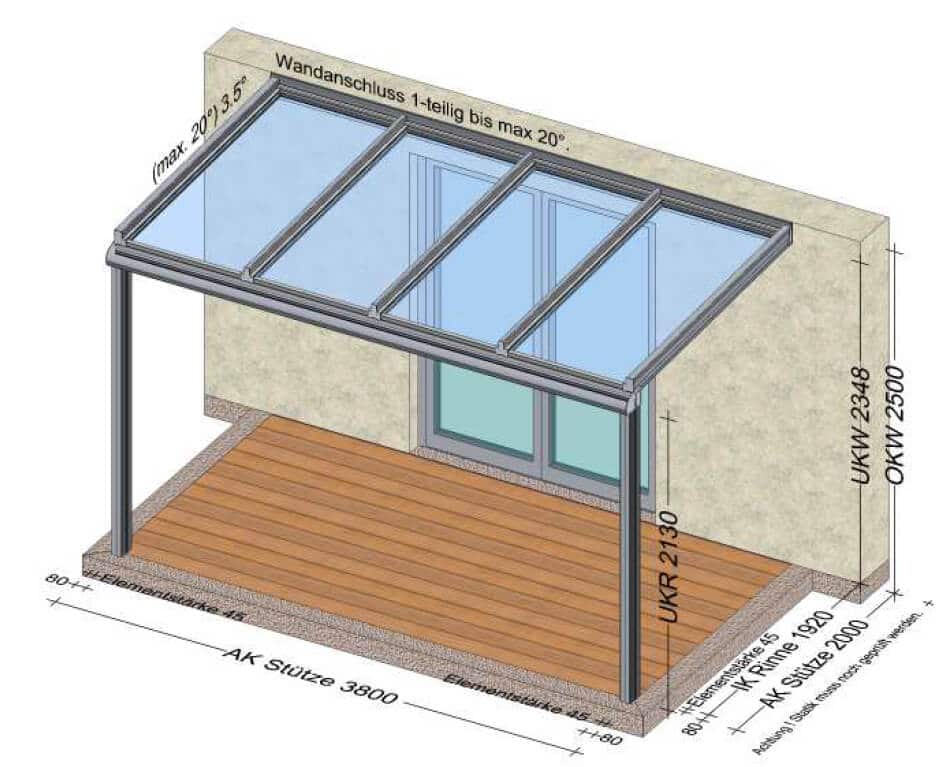 Hochwertige und individuelle Überdachungen für Terrassen