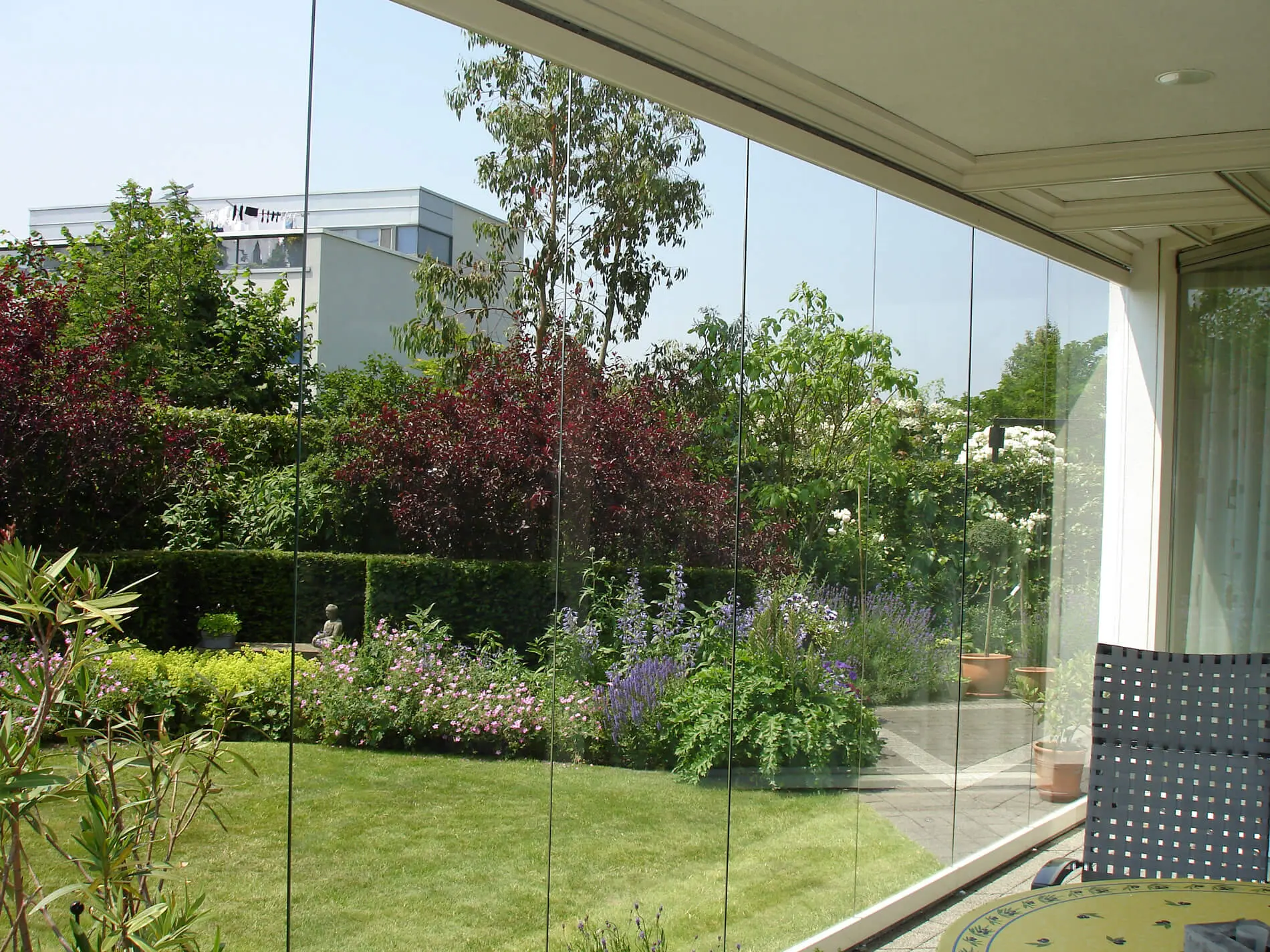 Horizontal-Schiebe-Konstruktion für Glashäuser