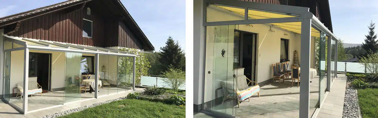 Moderne Wintergärten