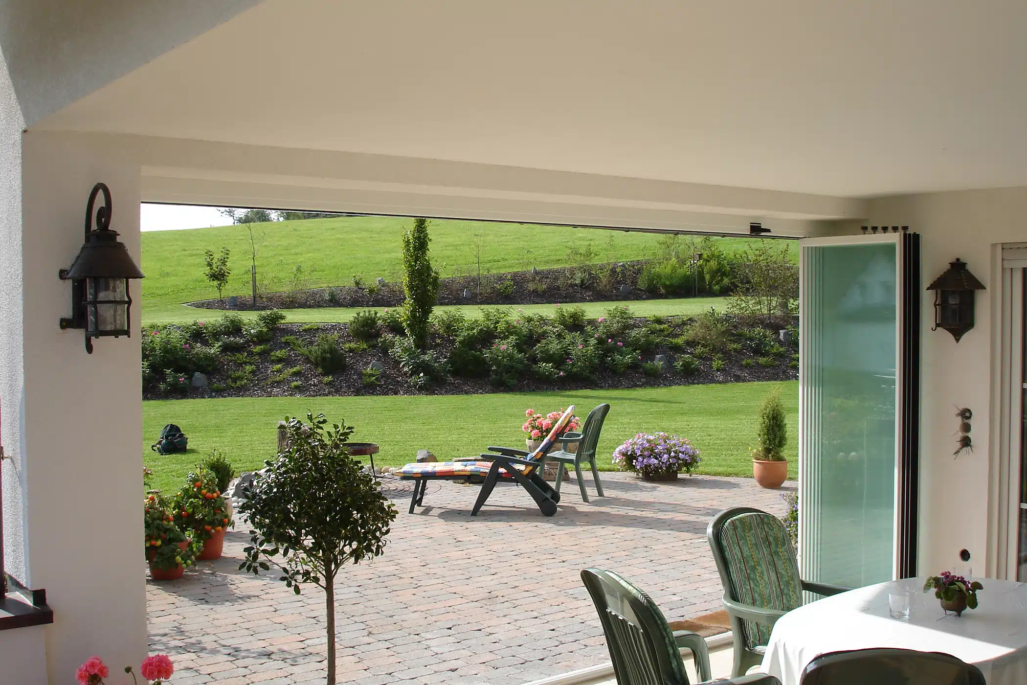 Regen- und Windschutz für Terrasse nach Maß