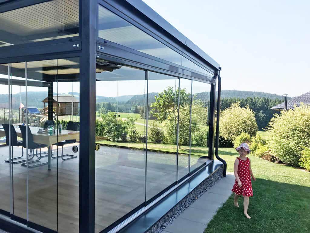 Schiebesysteme für Terrassenverglasung