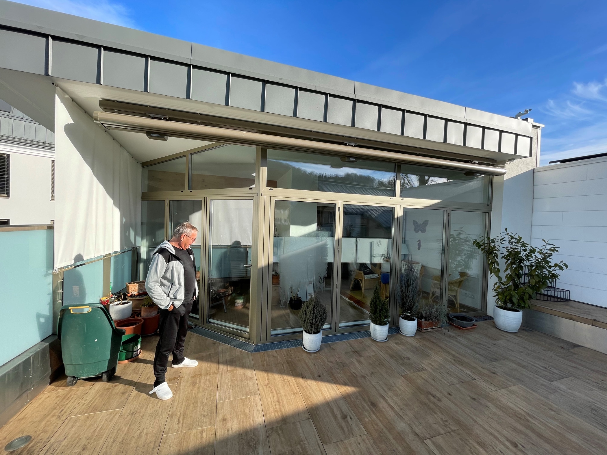 Terrasse zu Wohnraum umbauen