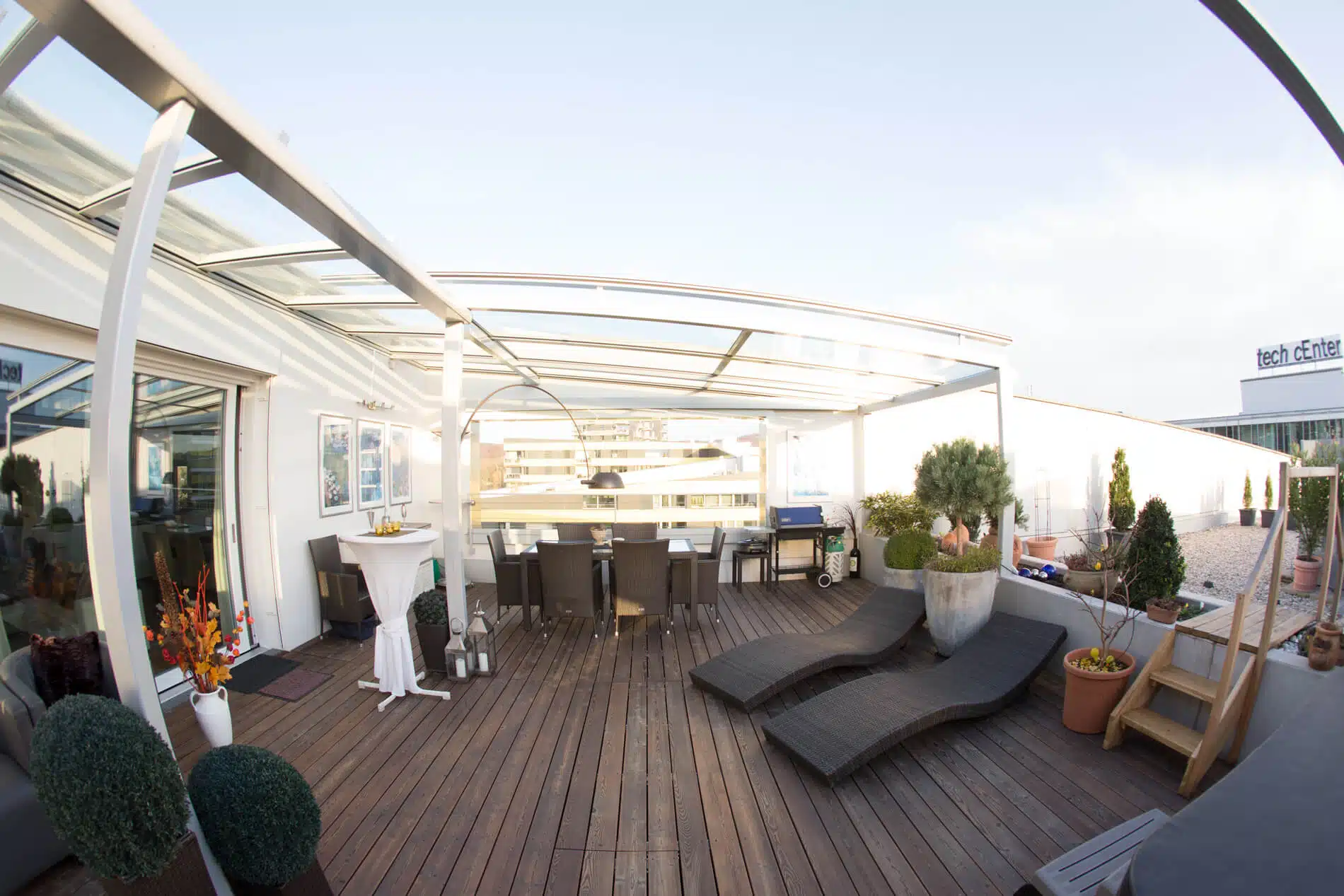 Terrassendächer Glas Dachterrasse Linz Oberösterreich