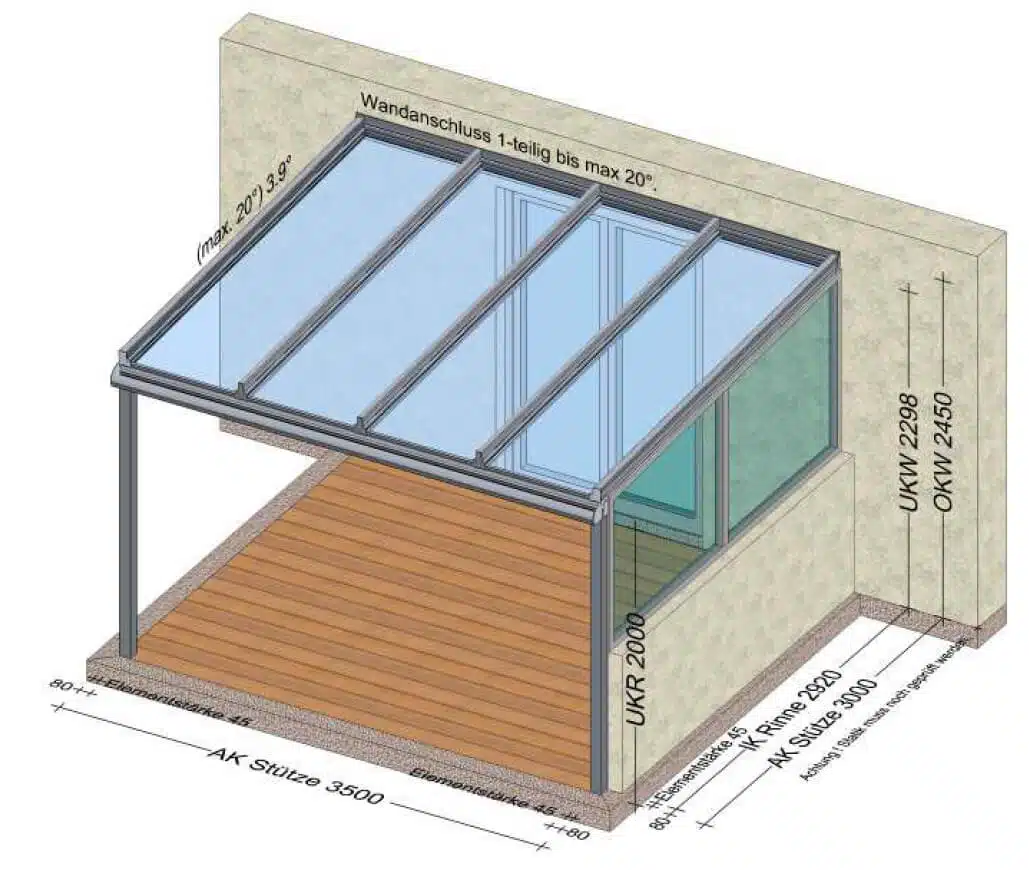 Terrassendächer nach Maß