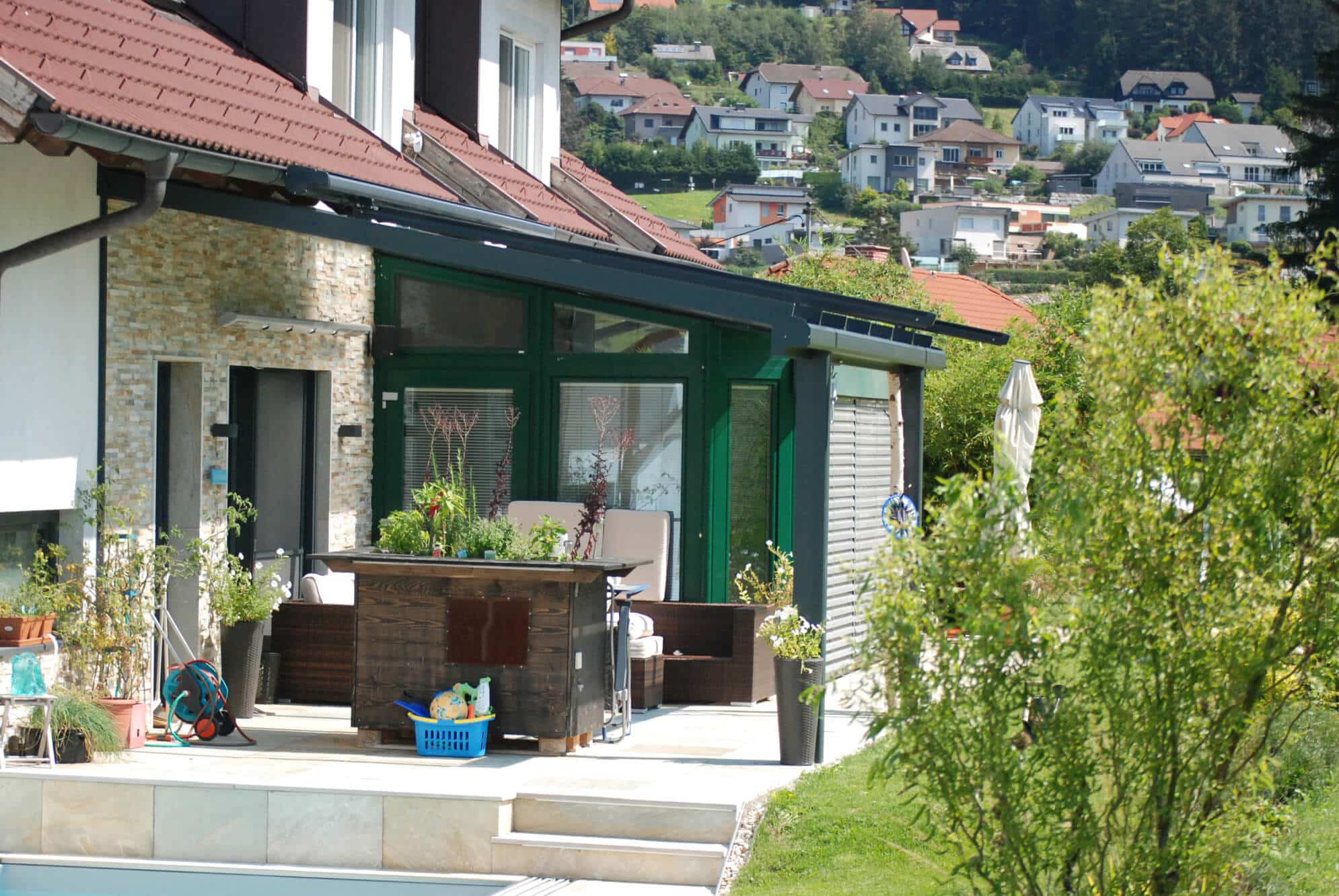 Terrassenüberdachung anthrazit Preise
