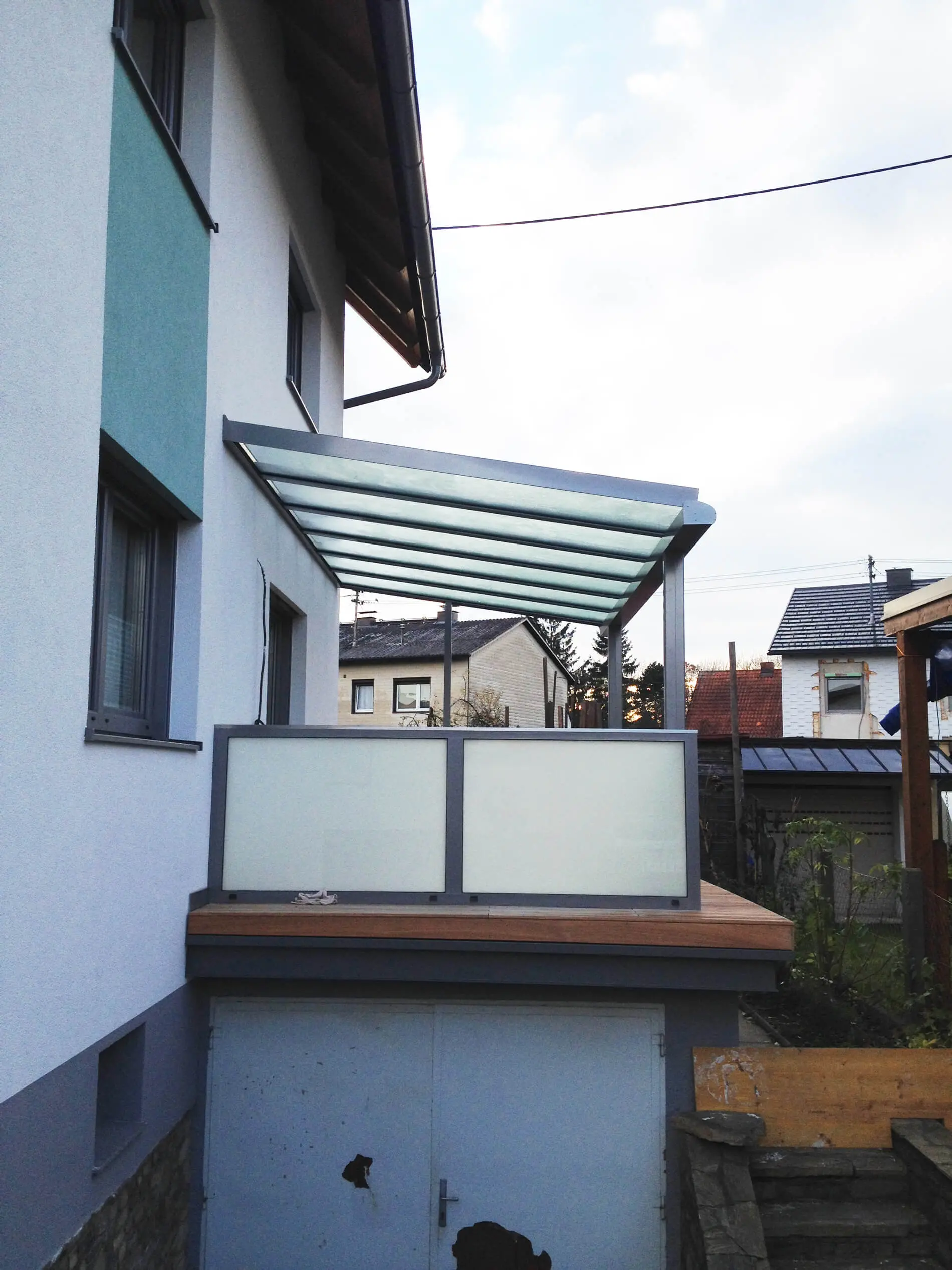 Terrassenüberdachung Glas Oberösterreich