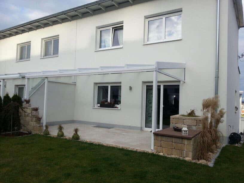 Terrassenüberdachung Reihenhaus
