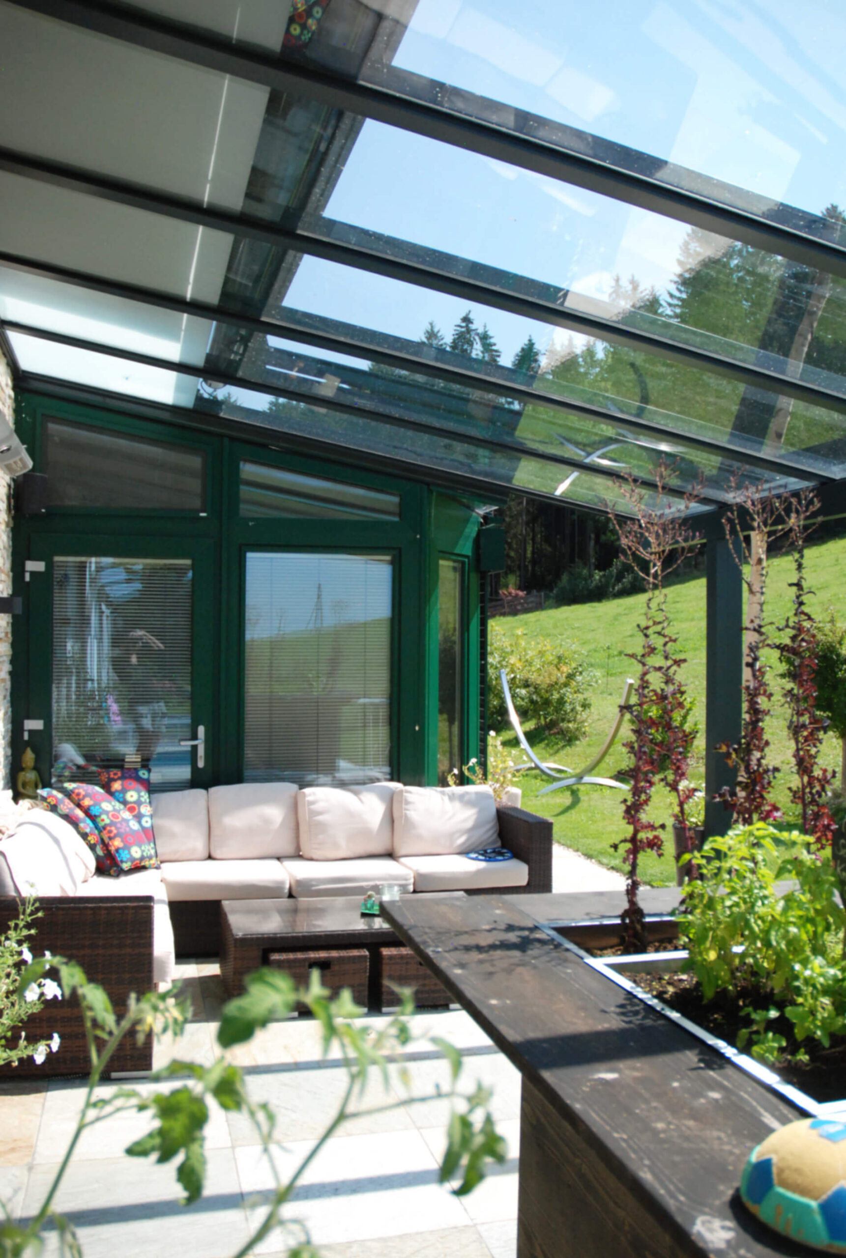 Terrassenüberdachung Terrassendächer Alu Glas