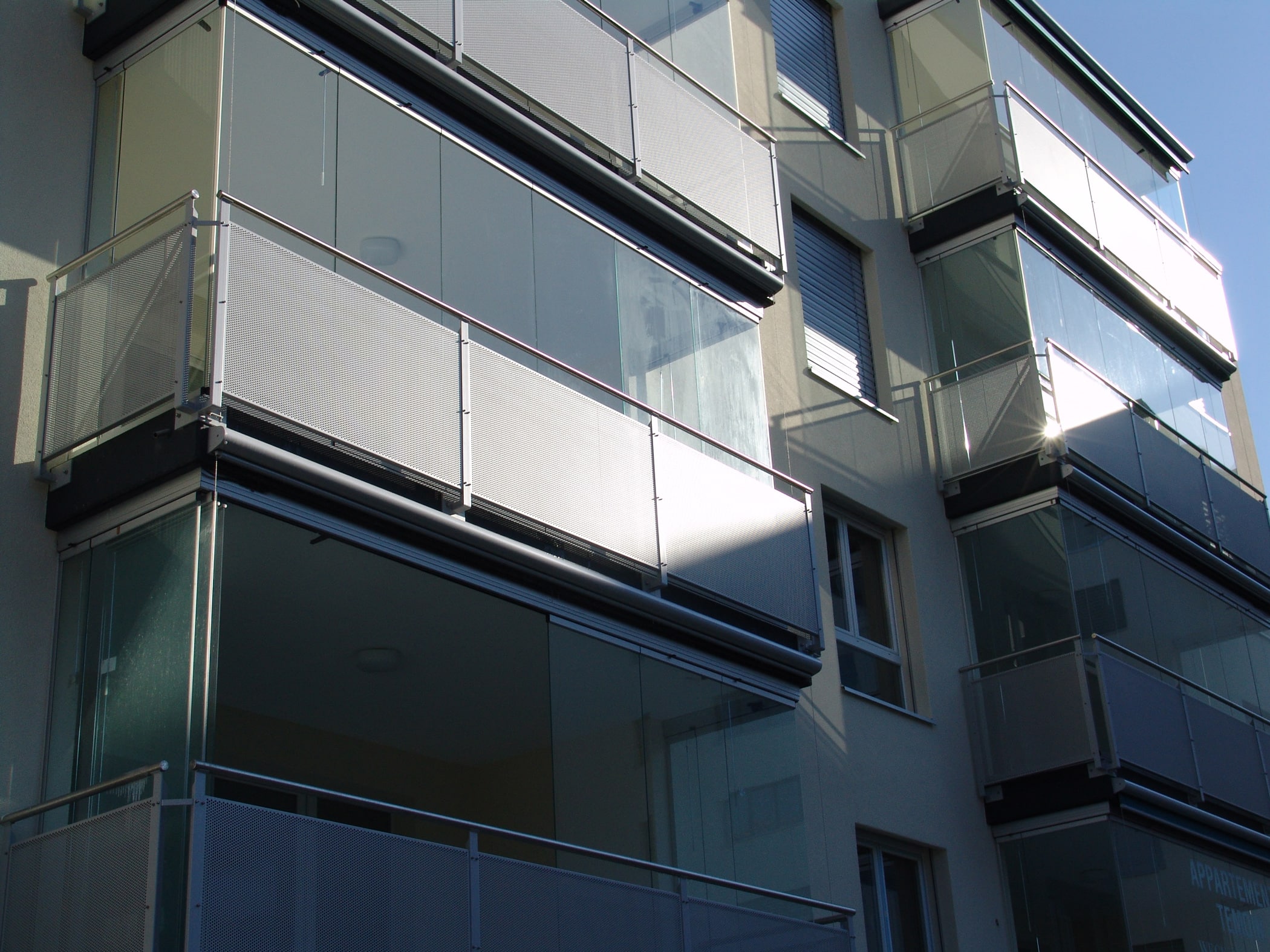 Transparente Loggia Wintergärten auf Maß