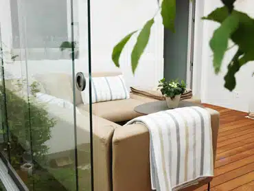 Verglasung Schiebetüren Sunflex
