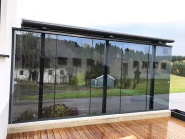 Verglasungen Windschutz Terrasse