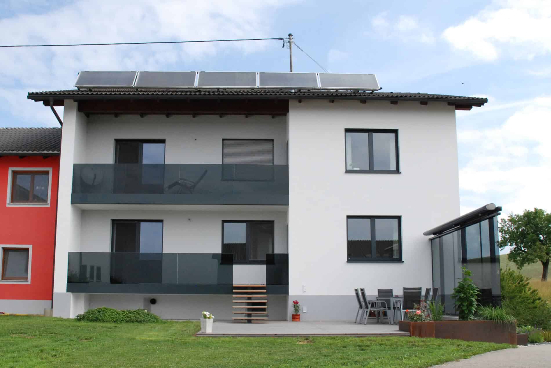 Windschutz Terrasse nach Maß - Wintergarten Schmidinger