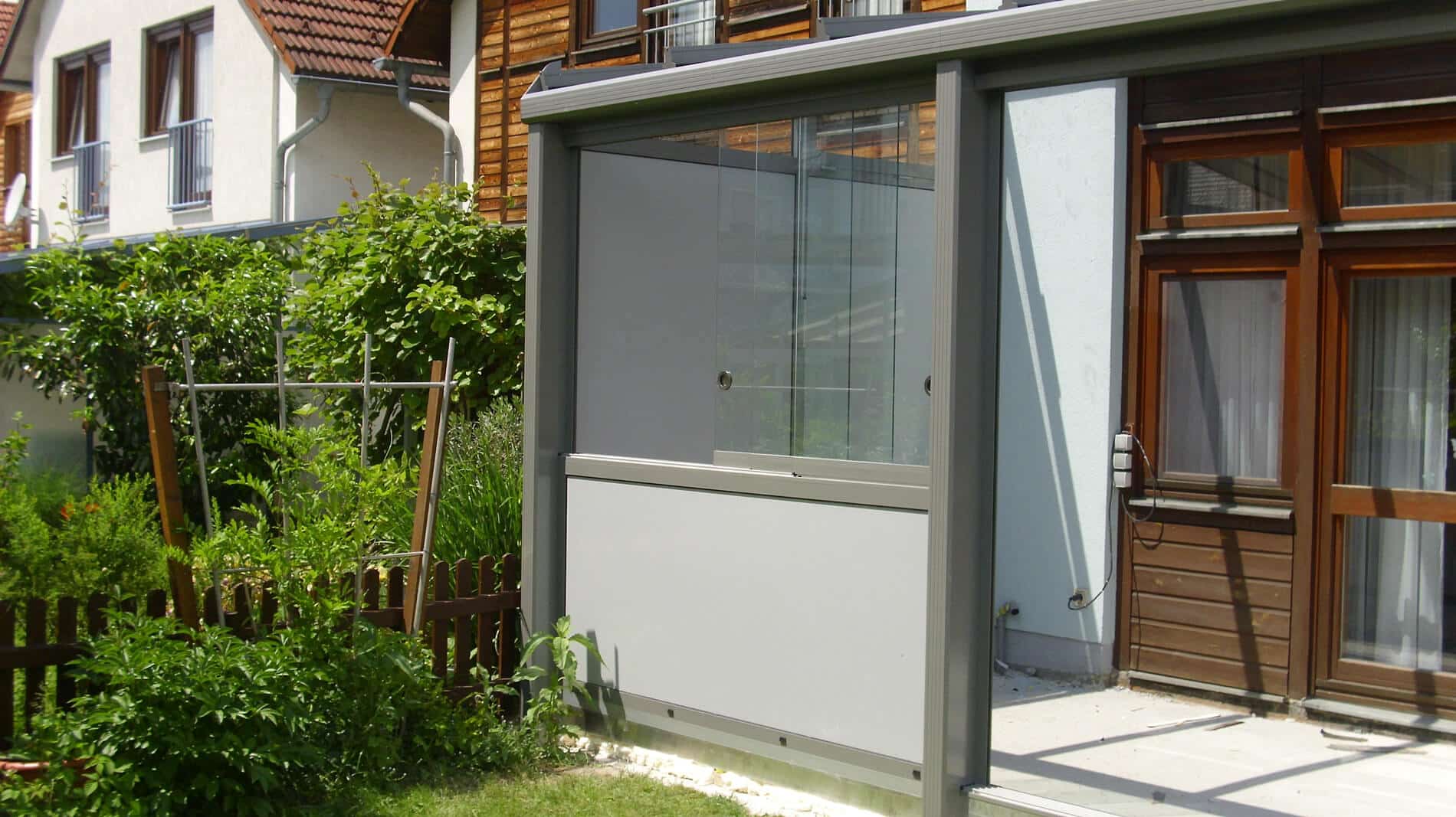 Windschutzwände für Terrassen