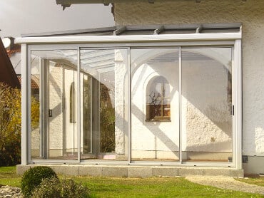 Großer Wintergarten nach Maß angefertigt - Fenster Schmidinger