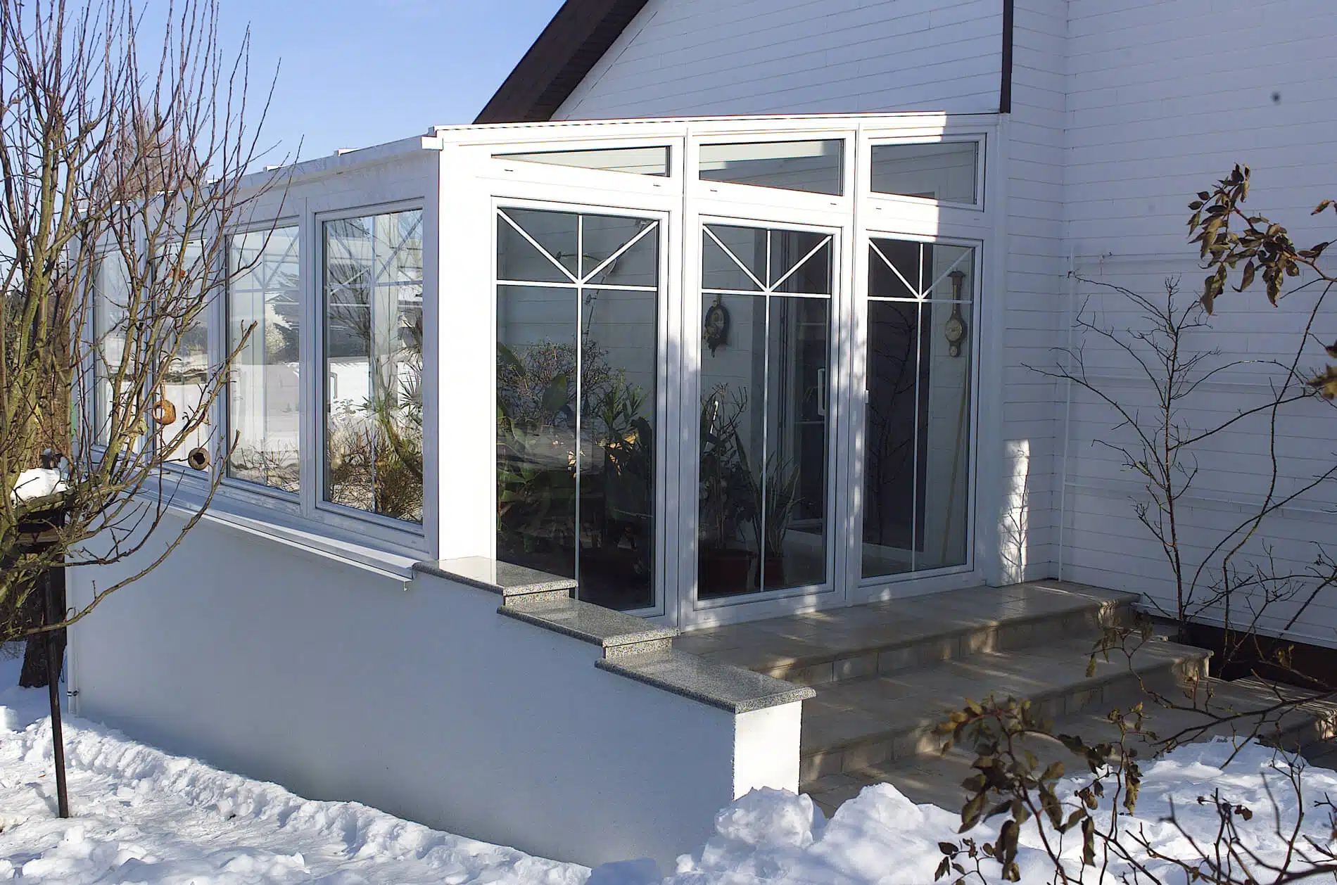 Wintergarten auf Terrasse als Wohnraum nutzen