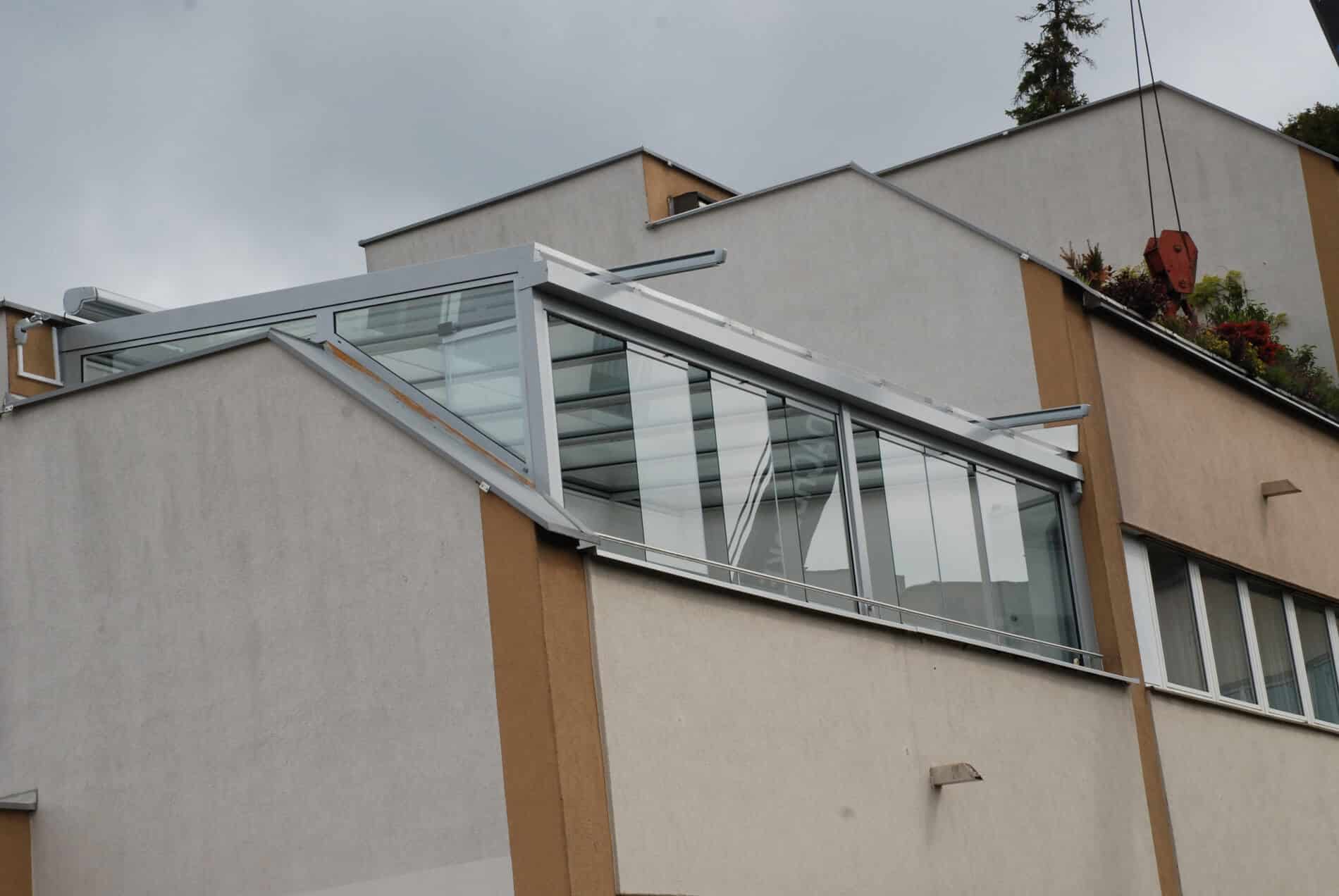 Wintergarten Dachterrasse Österreich