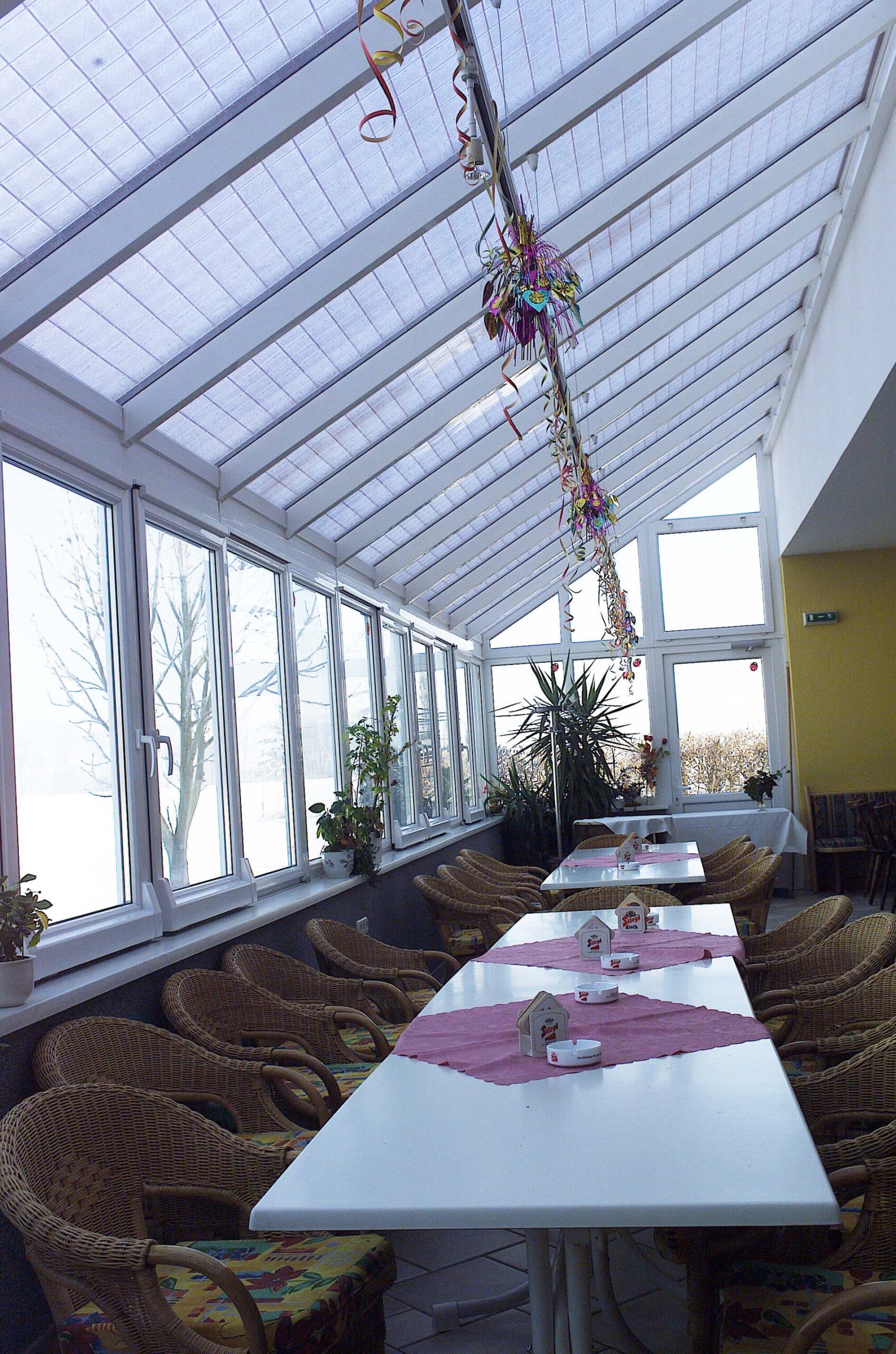 Wintergarten für Gaststättenbetrieb