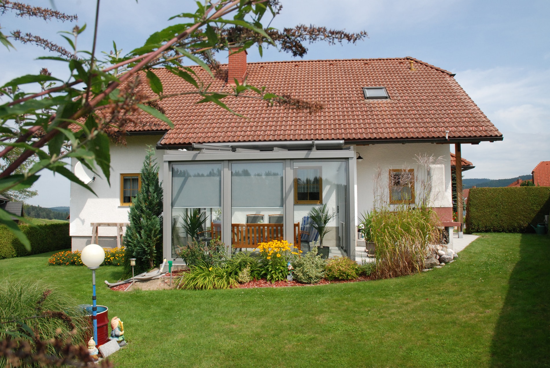 Wintergarten für Terrasse