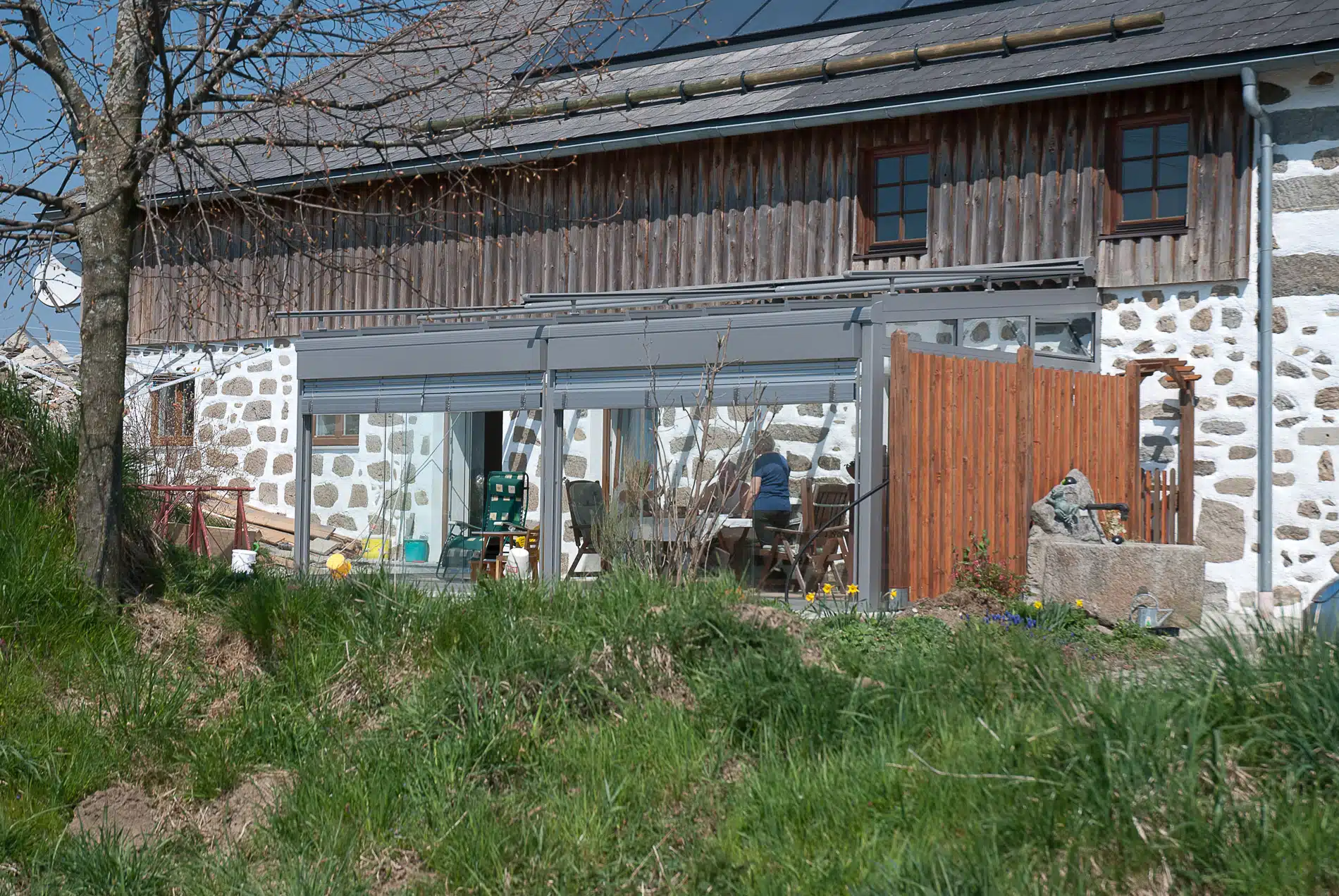 Wintergarten mit Sicherheitsverglasung