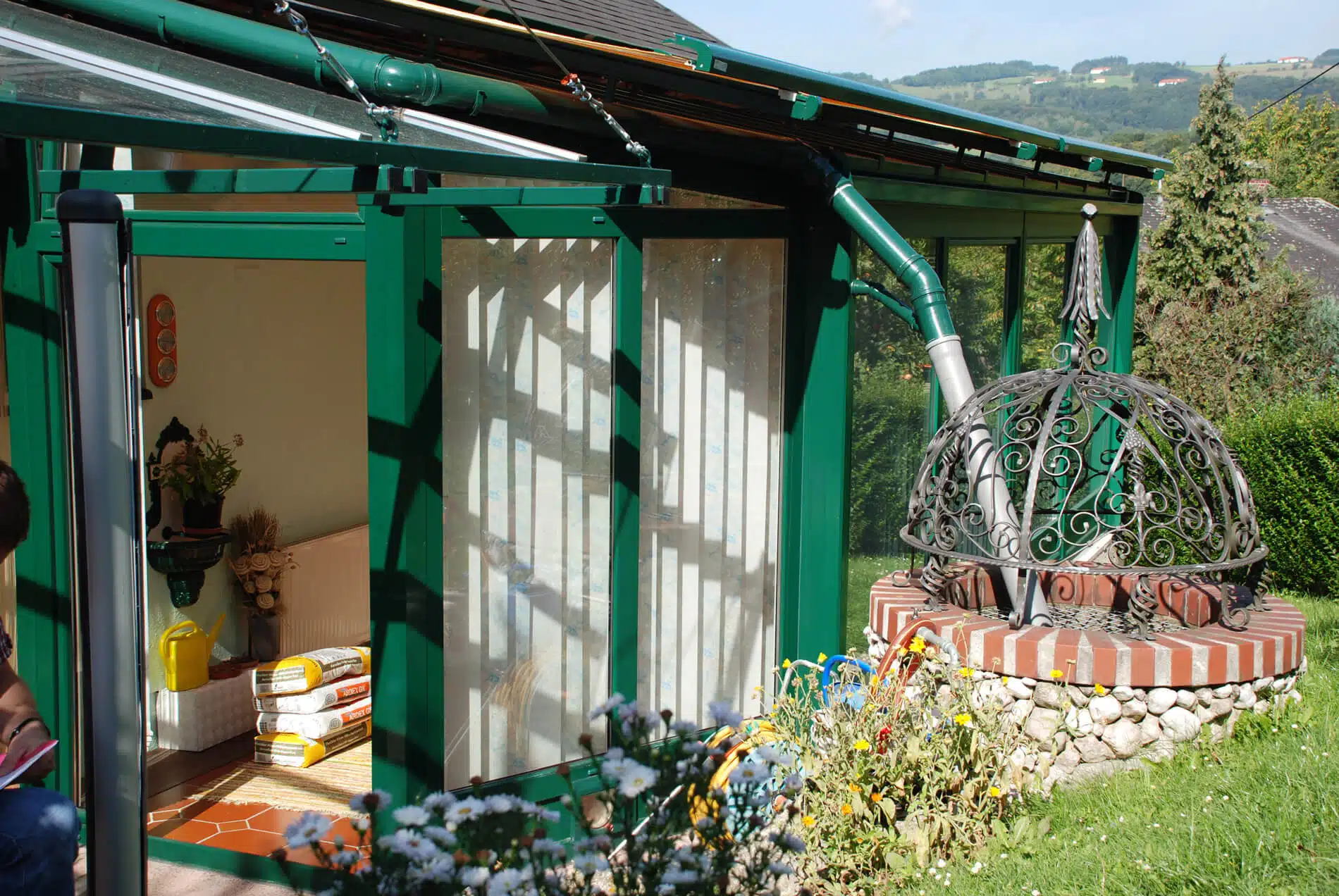 Wintergarten mit Terrassenüberdachung