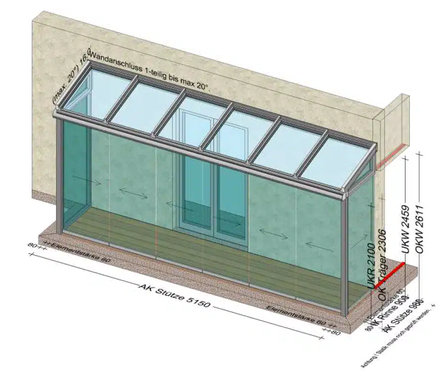 Wintergarten Planung in 4060 Leonding